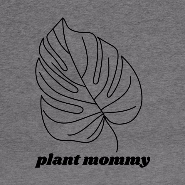 Plant Mommy Succulent House Plants Organic Monstera Leaf by capyfarta